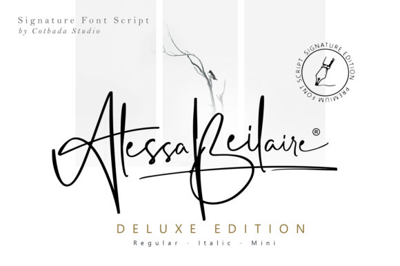 Alessa Beilaire: A Classy Script Font for Your Brand