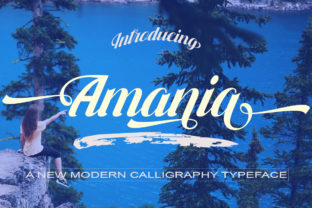 Amania Font: The Perfect Script for Handmade Brands