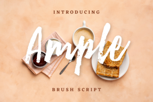 Ample: A Bold Script Typeface for Modern Branding