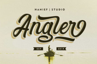 Angler: A Contemporary Script Font for Modern Web Design