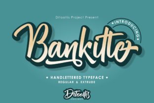 Bankitte: A Dynamic Script Font for Modern Web Design