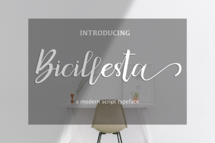 Bicillesta: The Script Font That Elevates Small Business Branding