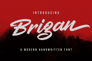 Brigan: A Charming Script Font for Handmade Brands