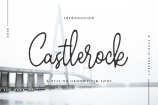 Castlerock: A Handwritten Font for Modern Branding
