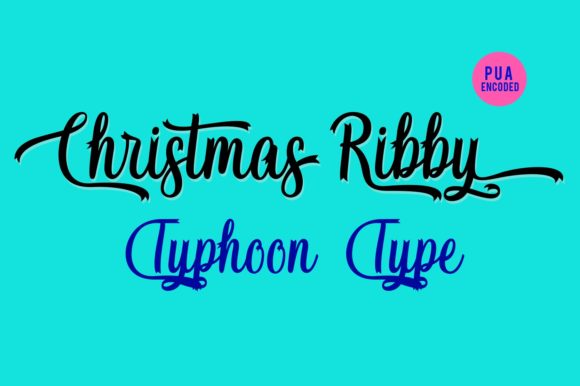 Christmas Ribby: The Handwritten Font for Festive Campaigns