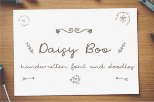 Daisy Boo: A Handwritten Font for Modern Web Design