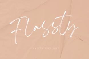 Flassty: The Script Font That Elevates Your Brand Identity