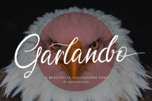 Garlando: An Elegant Script Typeface for Editorial Design