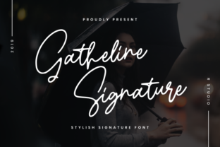 Gatheline: The Perfect Script Font for Handmade Brands