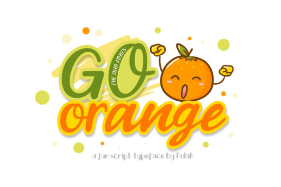 Go Orange: The Script Typeface That Elevates Small Business Branding