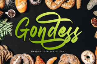 Gondess: A Modern Script Typeface for Editorial Design