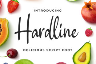 Hardline: The Script Font That Stops the Scroll