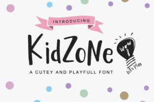 Kidzone Font Review: A Playful Typeface for Social Campaigns