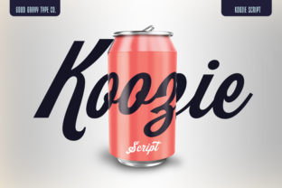 Koozie Font Review: A Bold Script for Modern Branding