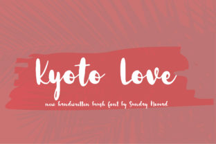 Kyoto Love Font Review: A Handwritten Typeface for Branding