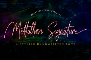 Mettallion: The Handwritten Font That Elevates Your Brand