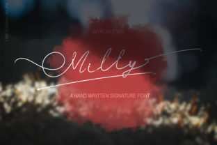 Milly Signature: A Handwritten Font for Modern Web Design