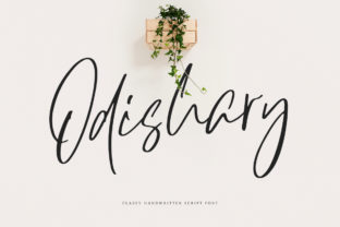 Odishary: The Handwritten Font for Scroll-Stopping Marketing