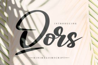 Qors: The Script Font That Elevates Your Campaign Design