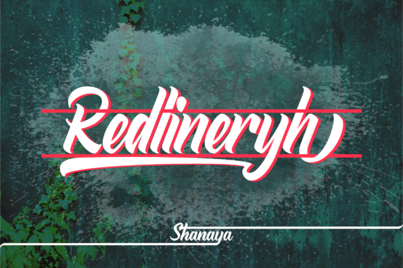 Redlineryh: A Bold Script Font for Modern Web Design
