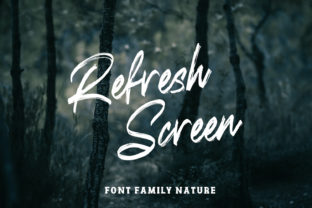 Refresh Screen: A Versatile Typeface for Modern Web Design