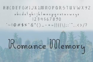 Romance Memory: A Script Font for Editorial Elegance
