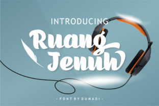 Ruang Jenuh: A Handwritten Font for Modern Editorial Design