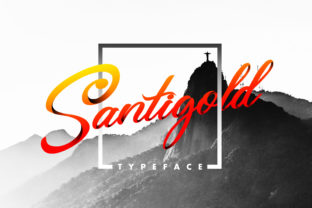 Santigold: A Bold Script for Modern Brand Identity