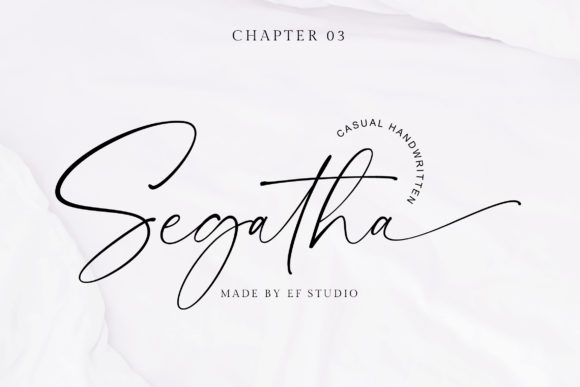 Segatha Font Review: A Bold Script for Authentic Branding