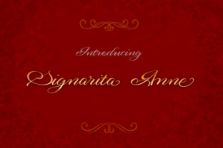 Signarita Anne: A Handwritten Font for Memorable Brands