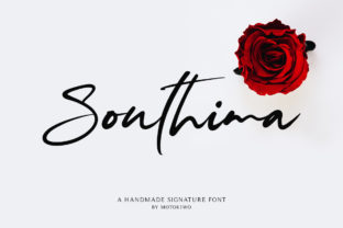 Southima: A Modern Script Typeface for Editorial Elegance