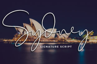 Sydney: A Lighthearted Script Font for Modern Editorial Design