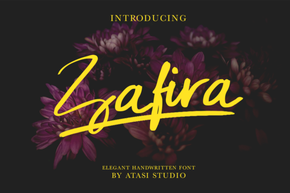 Zafira: A Designer's Review of This Elegant Script